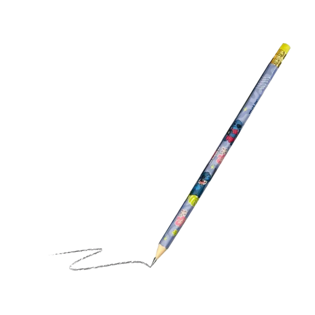 Lápis de Escrever Stitch Molin com Borracha