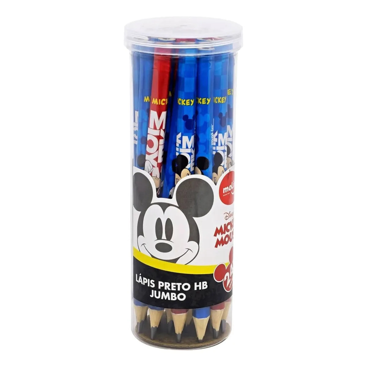Lápis de Escrever Jumbo Mickey Mouse Molin