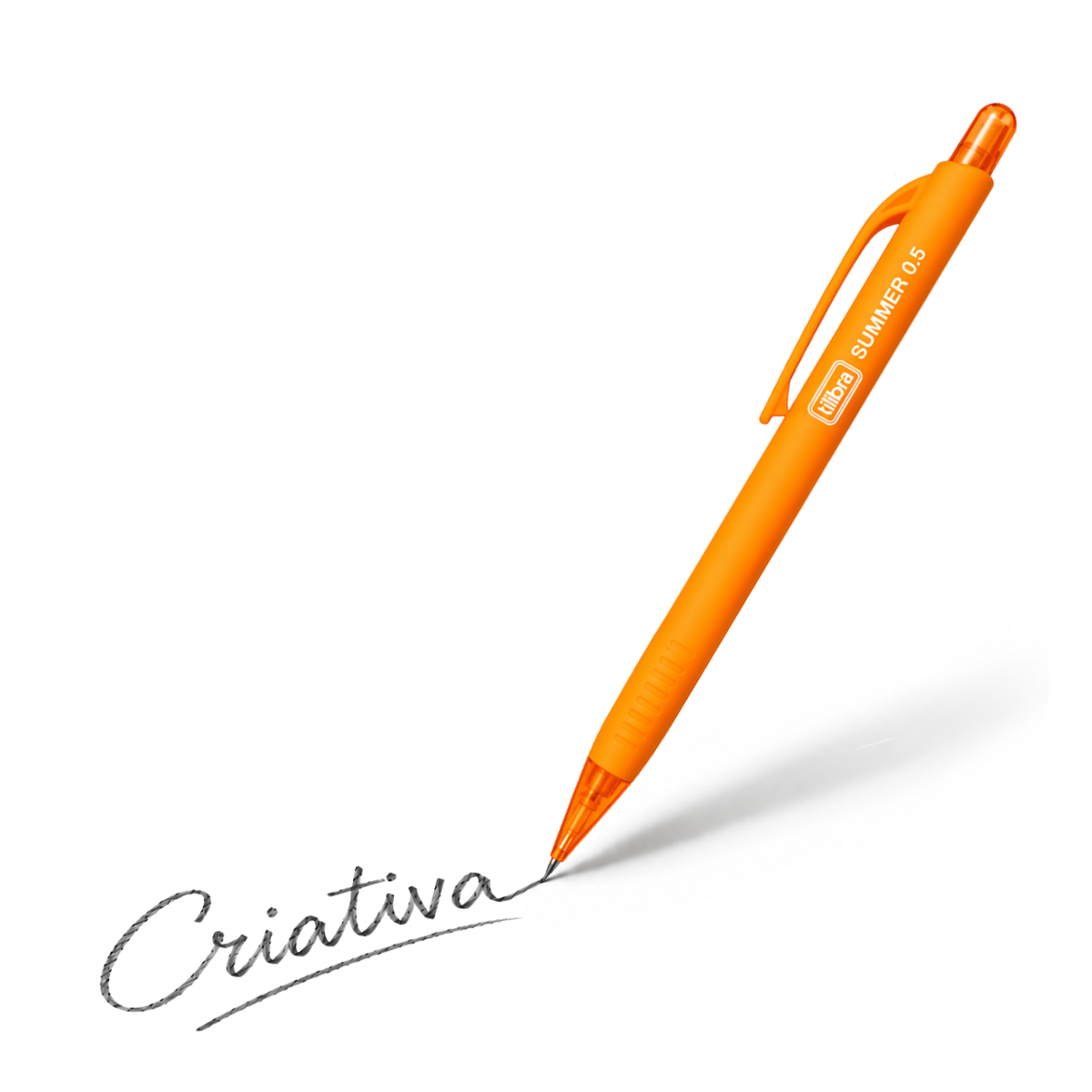 Lapiseira 0.5mm Summer Laranja Tilibra