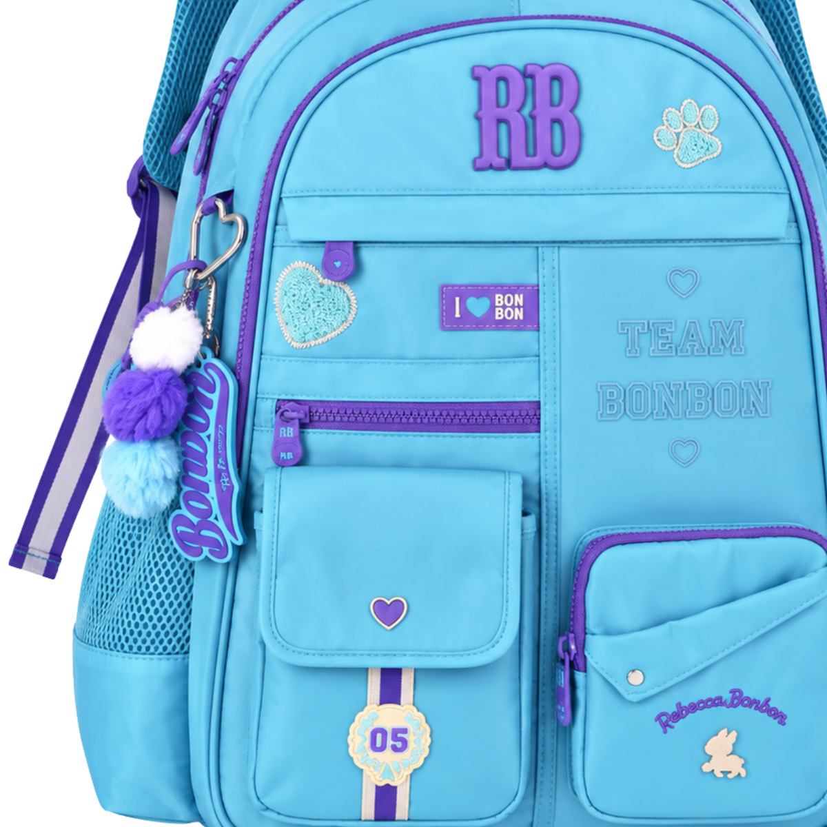 Mochila de Costas Rebecca Bonbon Turquesa
