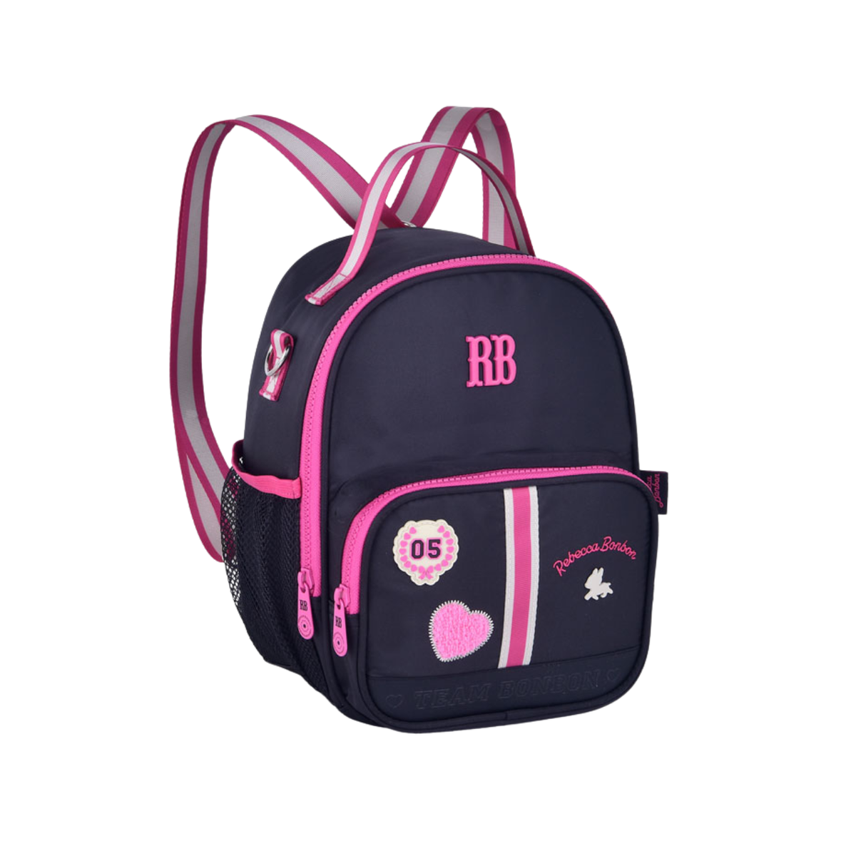 Kit Mochila de Rodas Rebecca Bonbon Lancheira e Estojo Box