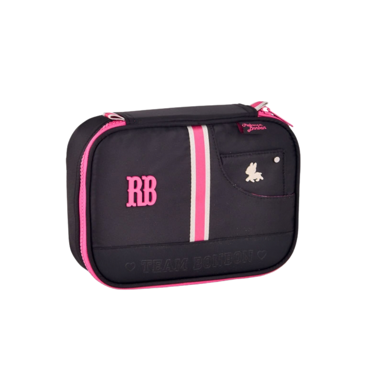 Kit Mochila de Rodas Rebecca Bonbon Lancheira e Estojo Box