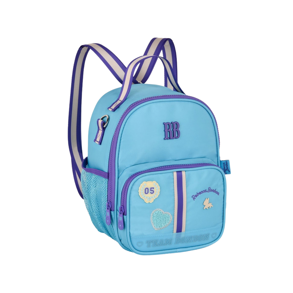 Kit Mochila de Rodas Rebecca Bonbon Lancheira e Estojo Box
