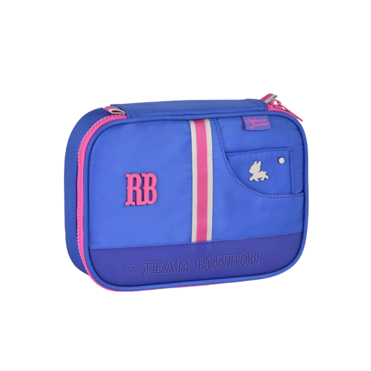 Kit Mochila de Rodas Rebecca Bonbon Lancheira e Estojo Box