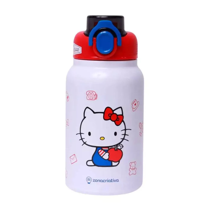 Garrafa Térmica 500ml Inox Júpiter Hello Kitty