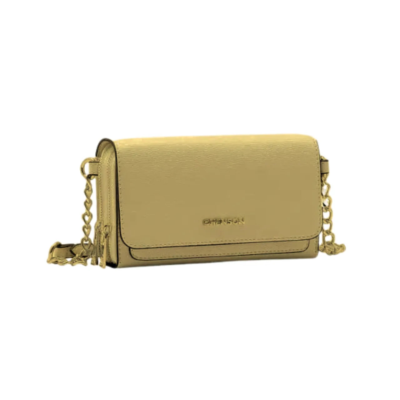 Bolsa Feminina Chenson Natural Transversal Alça Corrente
