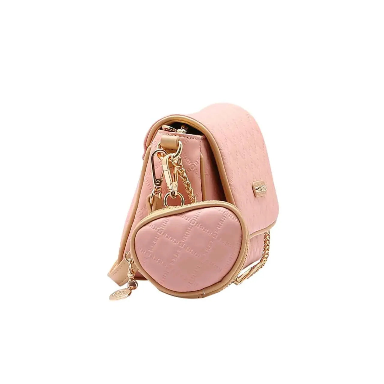 Bolsa Feminina Chenson Rosa Matelassê Ombro