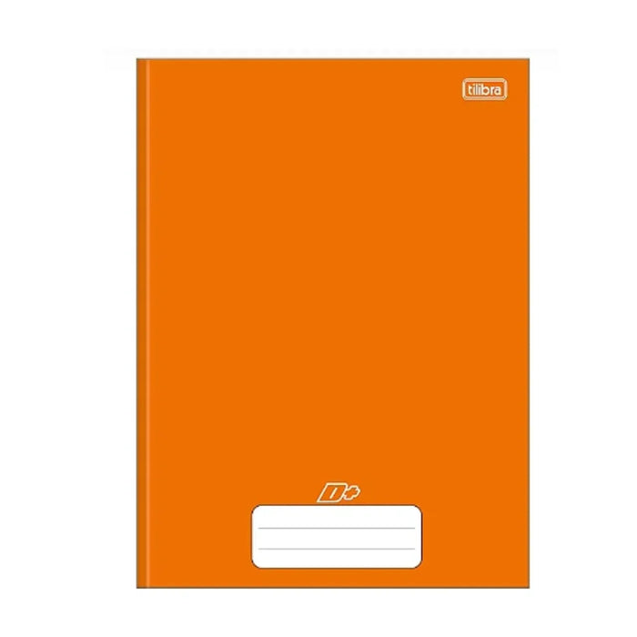 Caderno Brochura Laranja 96 Folhas Capa Dura 200x275