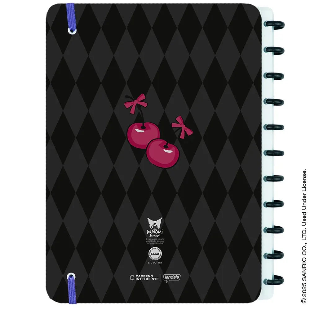 Caderno Inteligente Grande Kuromi