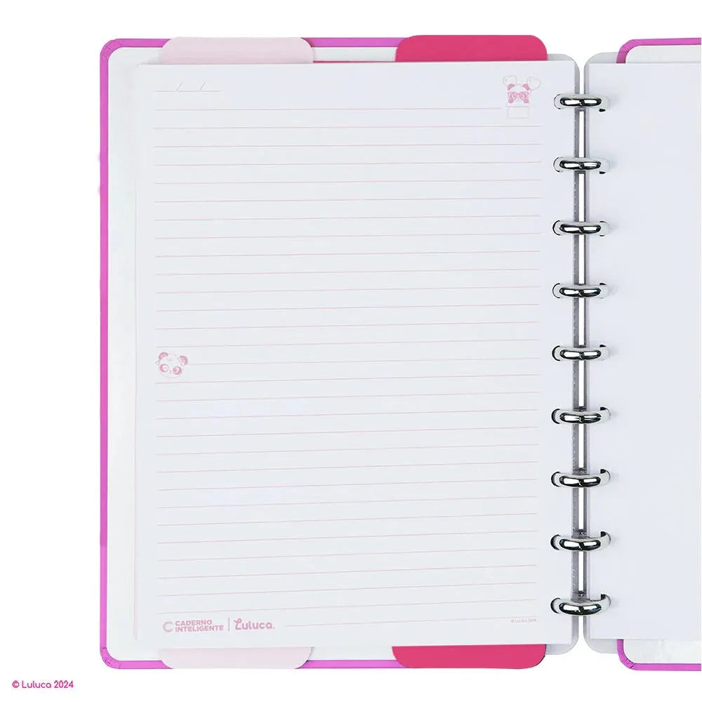 Caderno Inteligente Grande Pandalu Glow By Luluca