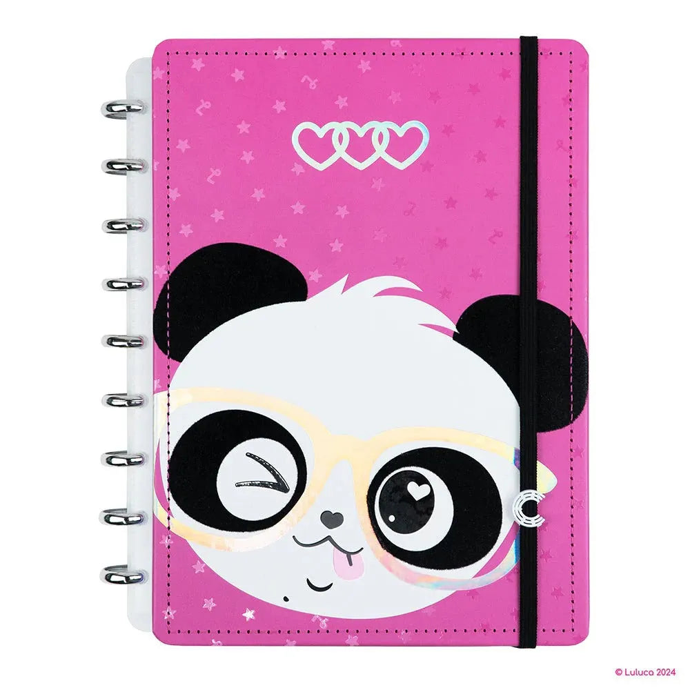 Caderno Inteligente Grande Pandalu Glow By Luluca