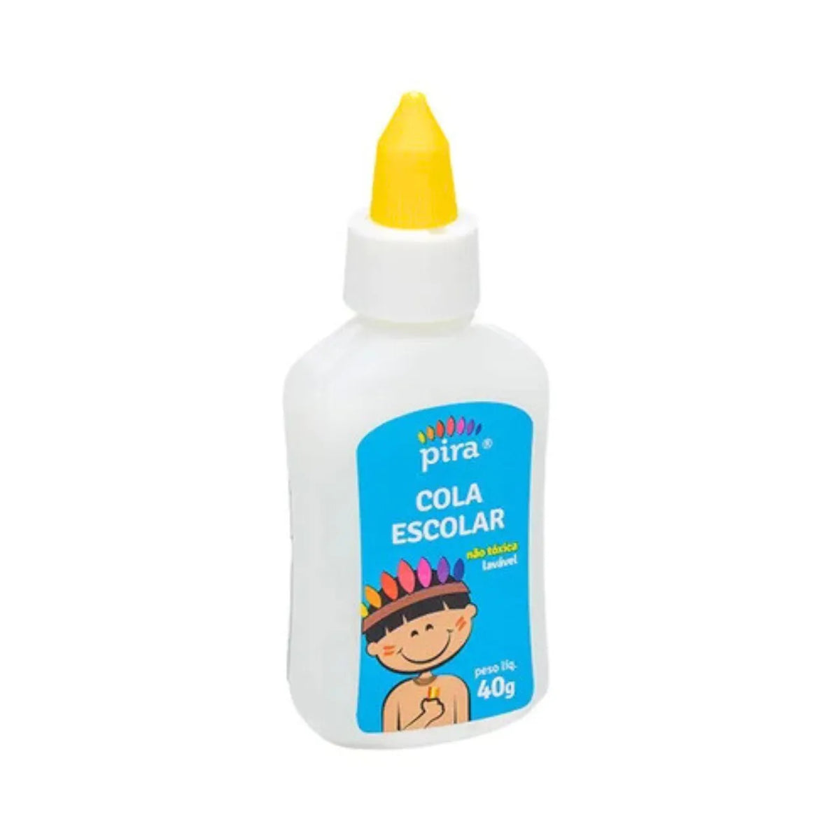 Cola Branca Escolar 40g Pira
