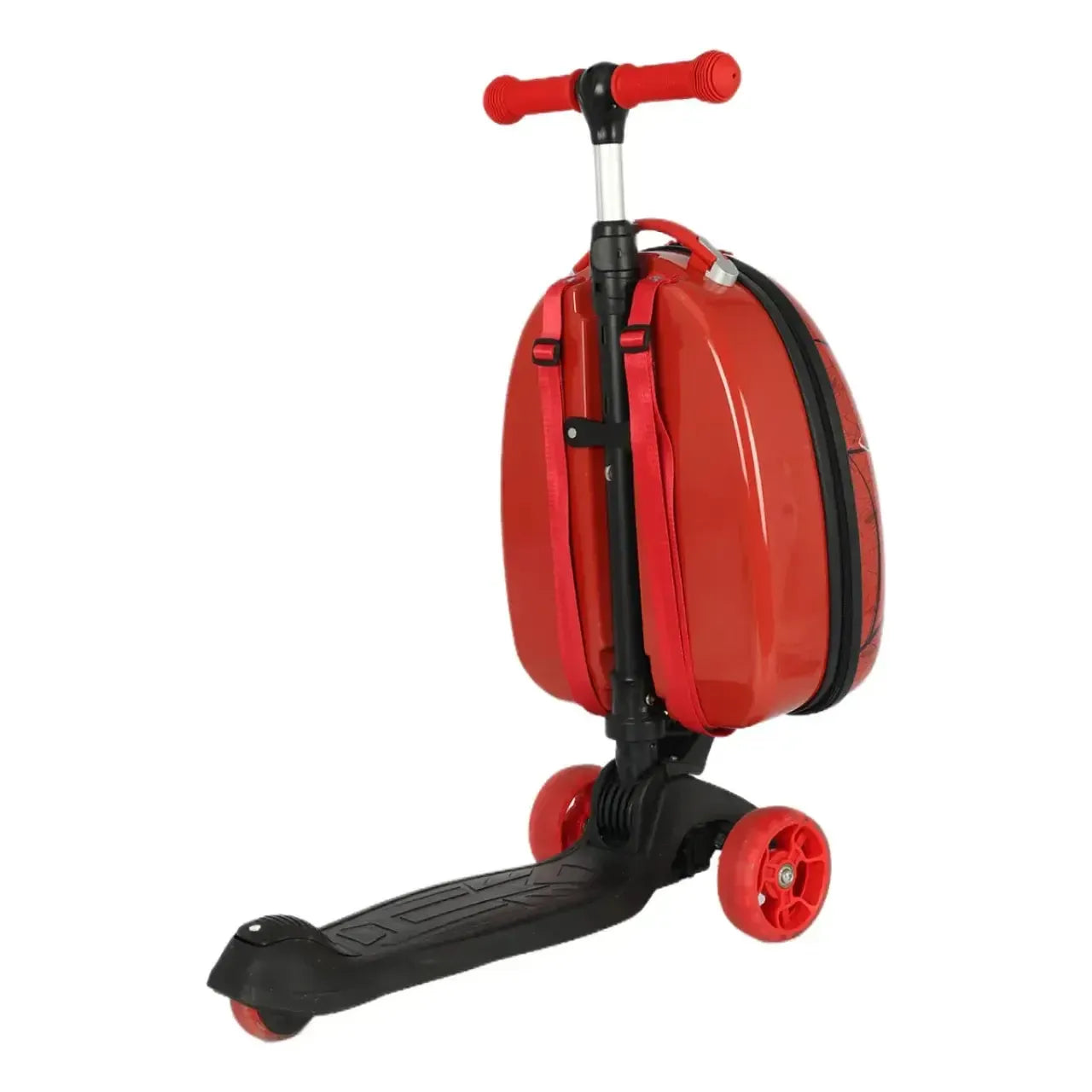Mala Infantil Patinete Spiderman Luxcel em ABS