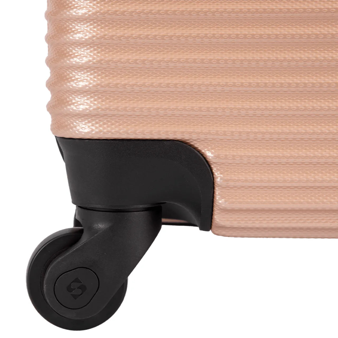 Mala de Bordo 10kg Sestini All Fibra com Rodas 360° Dourado