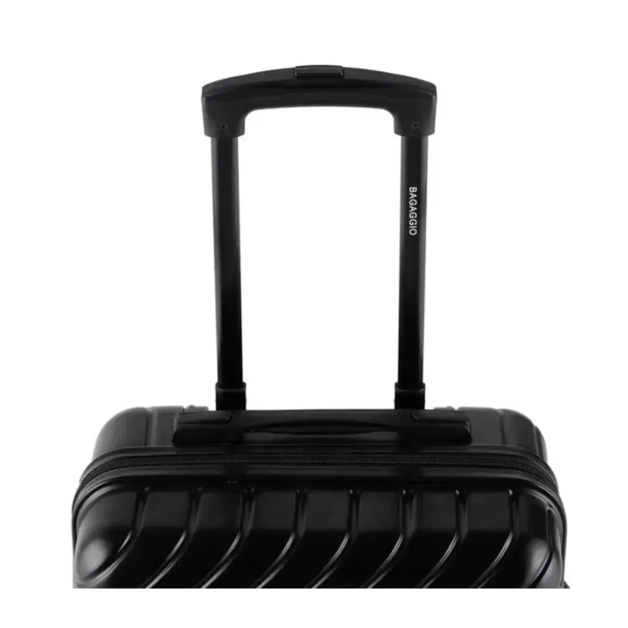 Mala de Bordo Detroit Bagaggio 10kg Preta Rodas 360°