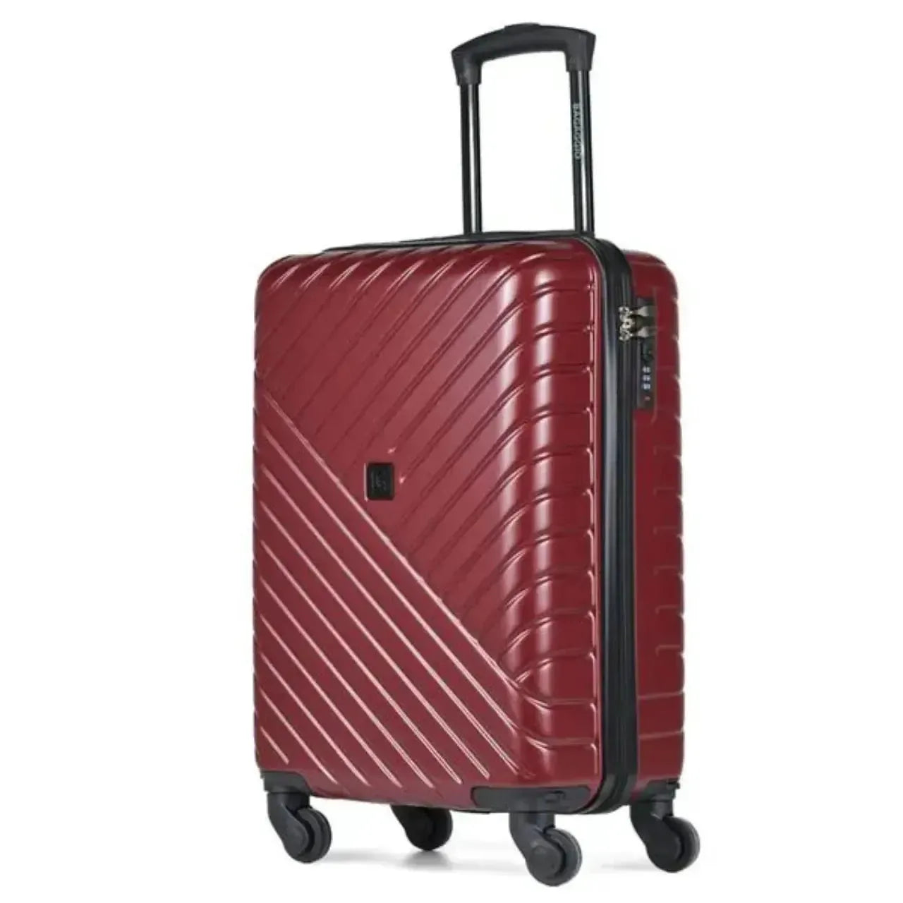 Mala de Bordo Detroit Bagaggio 10kg Vermelha Rodas 360°
