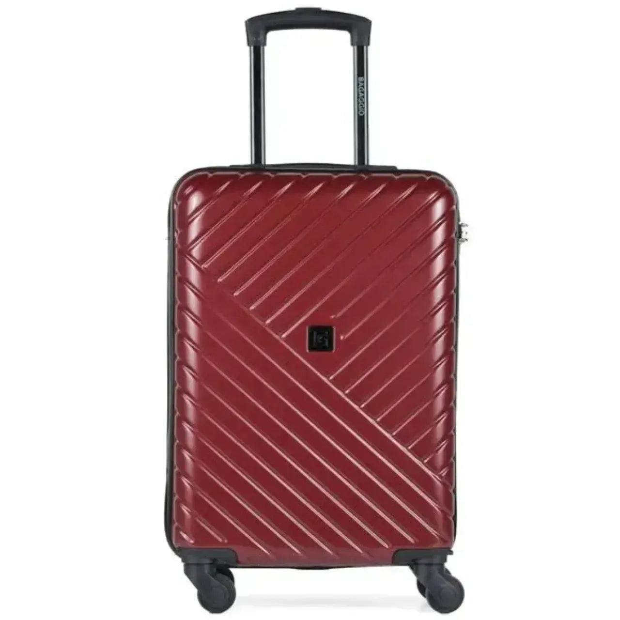 Mala de Bordo Detroit Bagaggio 10kg Vermelha Rodas 360°