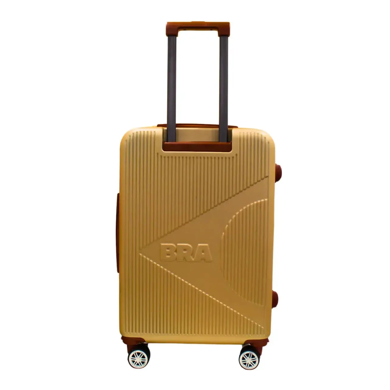 Mala de Viagem 23kg ABS Qualis Rodas 360° Champanhe