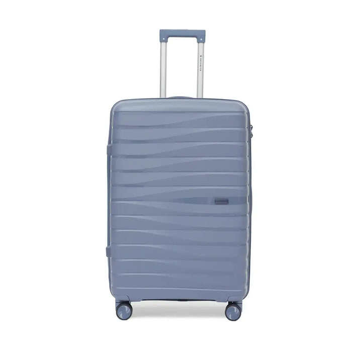 Mala de Viagem 32kg Azul Polipropileno Grande Seanite