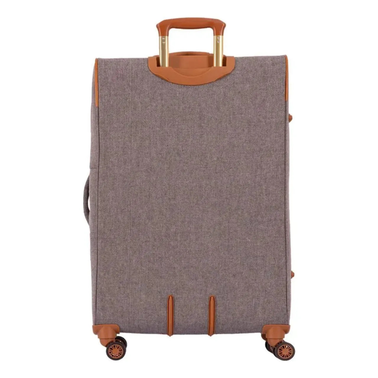 Mala de Viagem 32kg Tecido Sestini Royale Rodas 360° Cinza