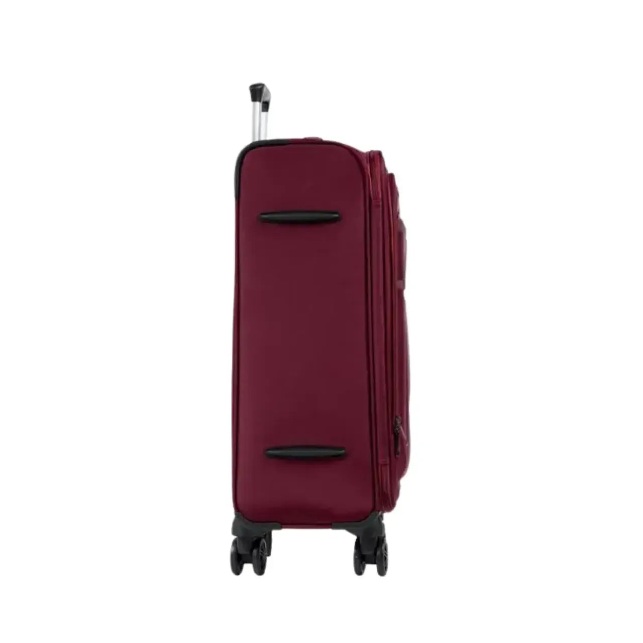 Mala de Viagem Bagaggio 23kg Tecido Vermelha Rodas 360°