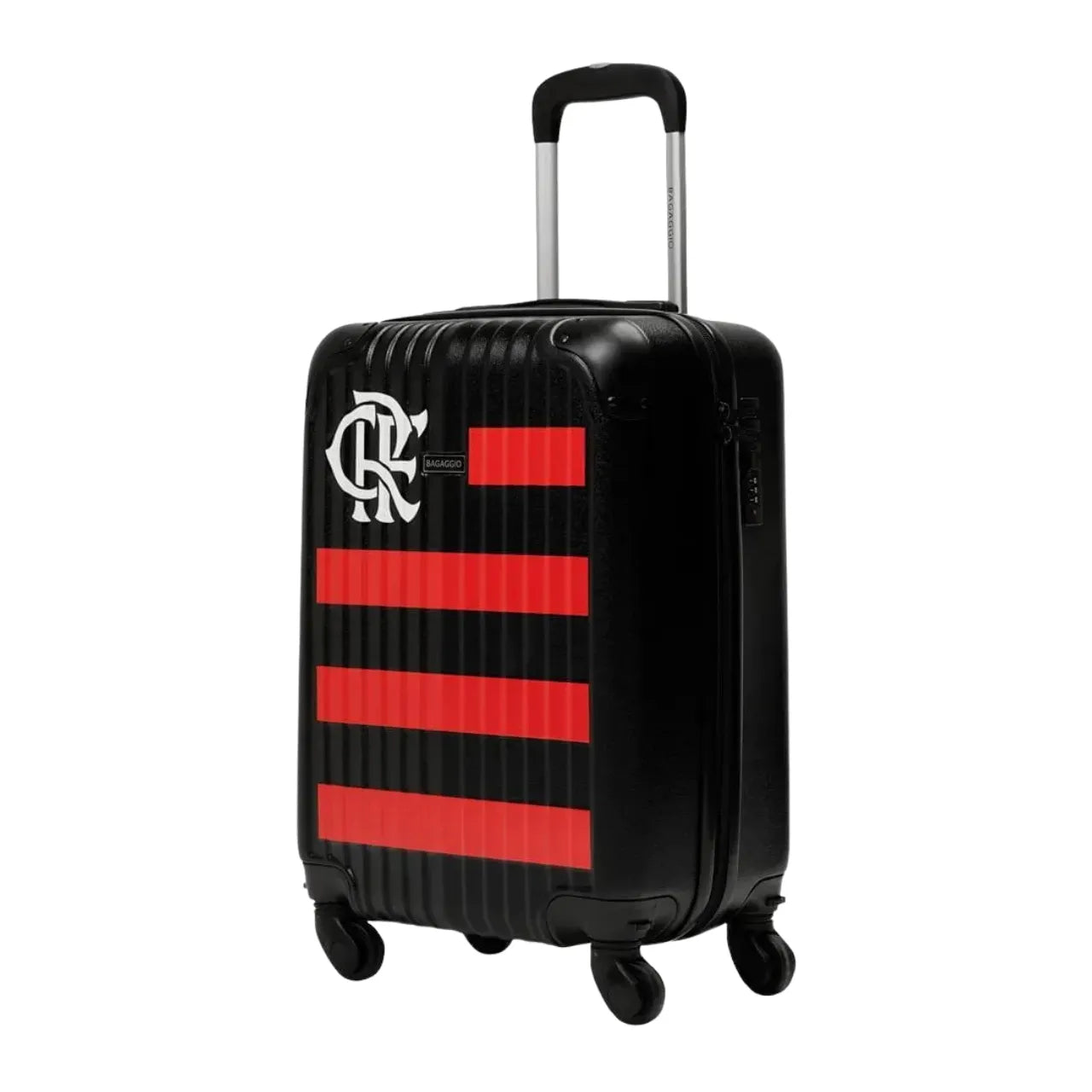 Mala de Viagem Bordo 10kg Flamengo Bagaggio Rodas 360°