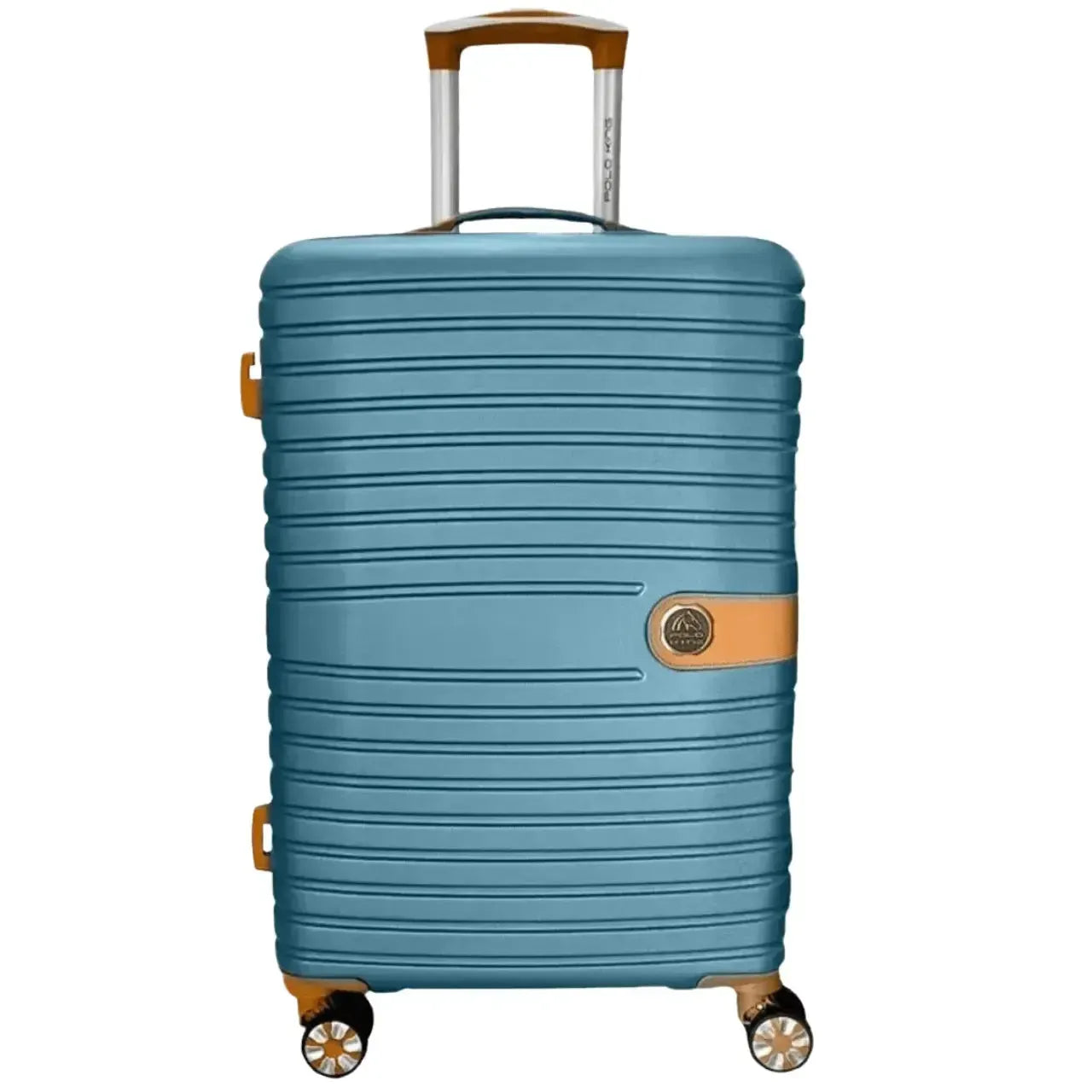 Mala de Viagem Grande 32kg Azul Polo King Rodas 360°