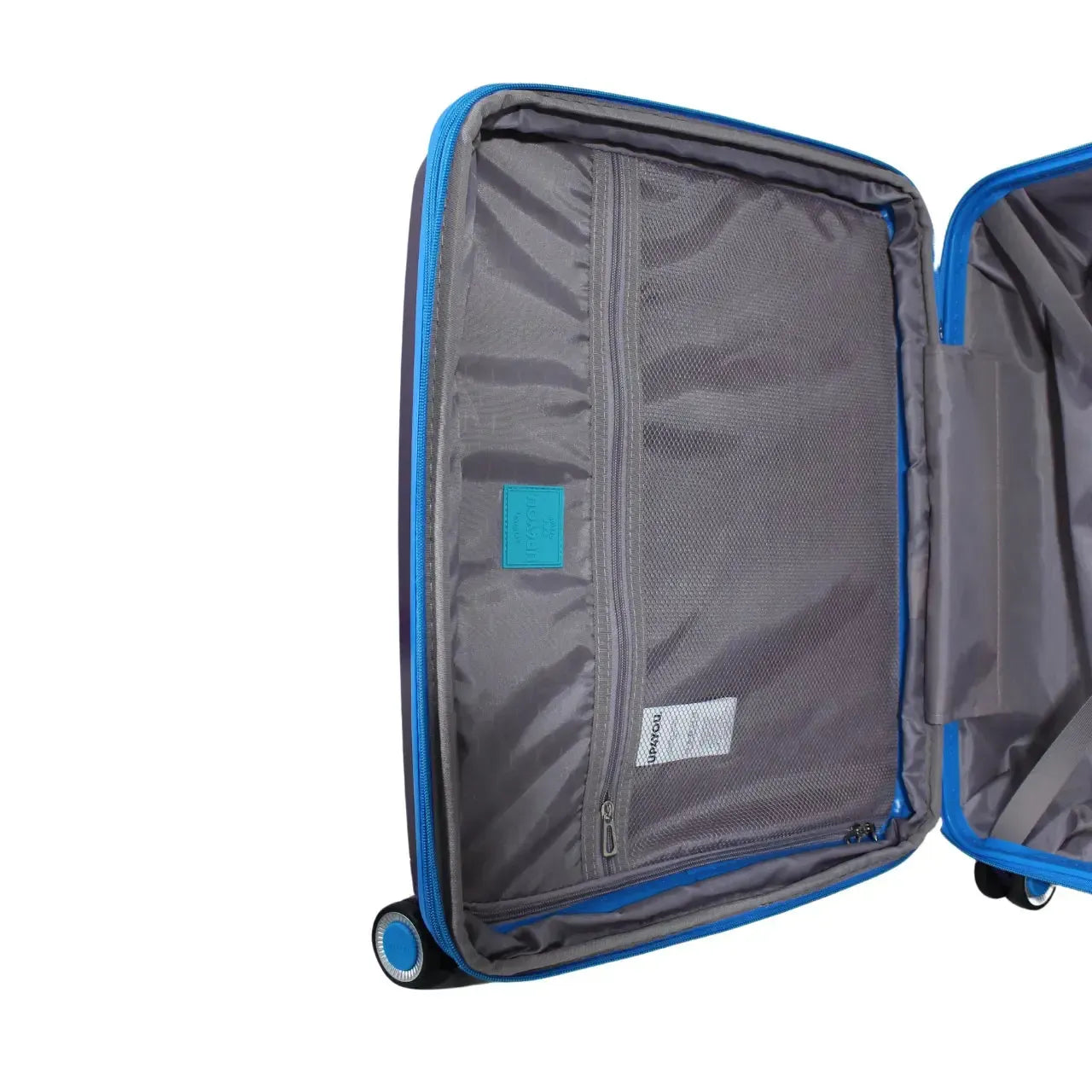 Mala de Viagem Grande 32kg Up4You Polipropileno Azul Rodas 360°