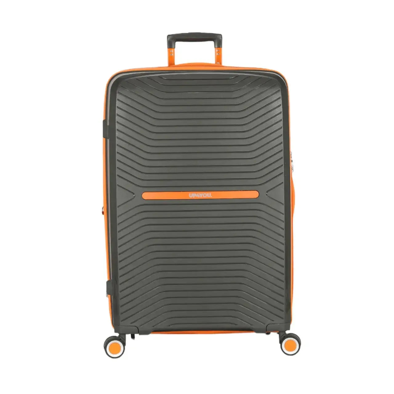 Mala de Viagem Grande 32kg Up4You Polipropileno Grafite Rodas 360°