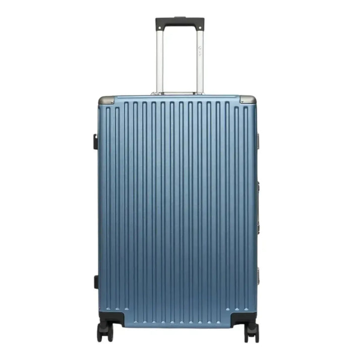 Mala de Viagem Grande Qualis 32kg Azul Policarbonato Antifurto TSA