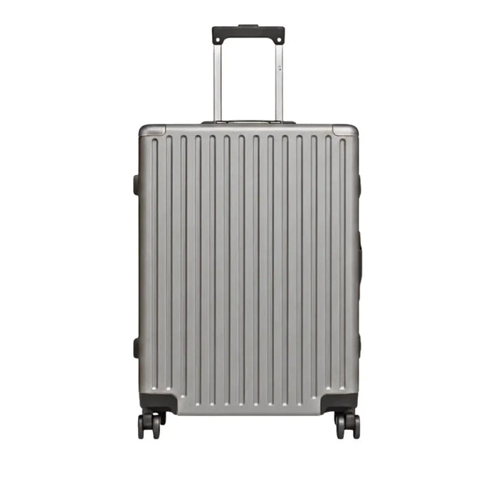Mala de Viagem Grande Qualis 32kg Prata Policarbonato Antifurto TSA