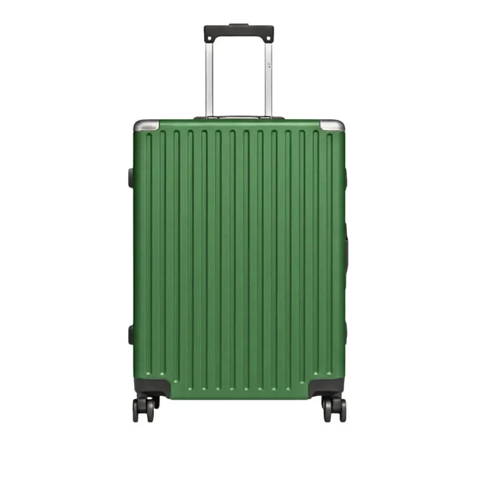 Mala de Viagem Grande Qualis 32kg Verde Escuro Policarbonato Antifurto TSA