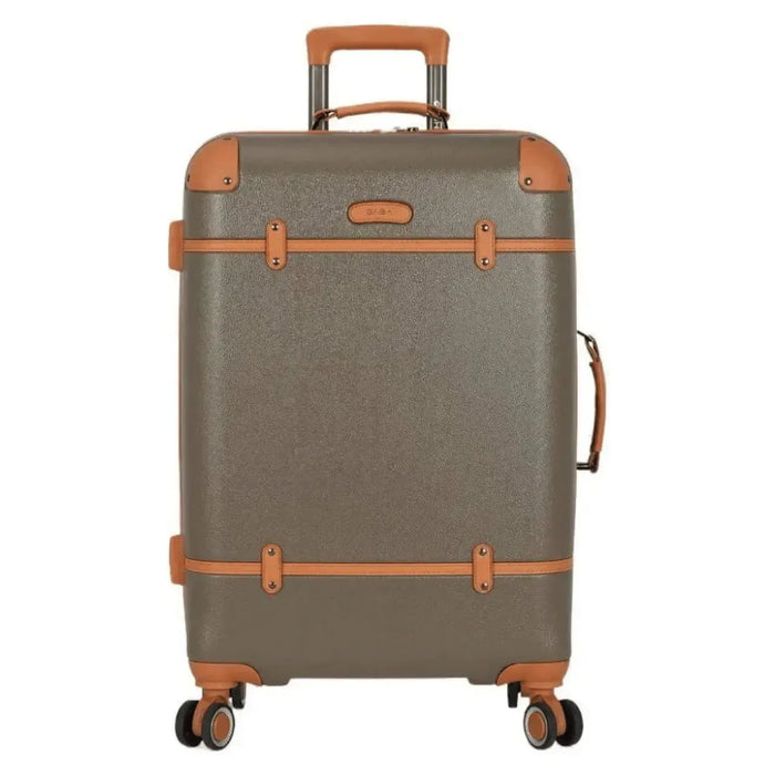 Mala de Viagem Média 23kg Marrom Up4You Rodas 360°