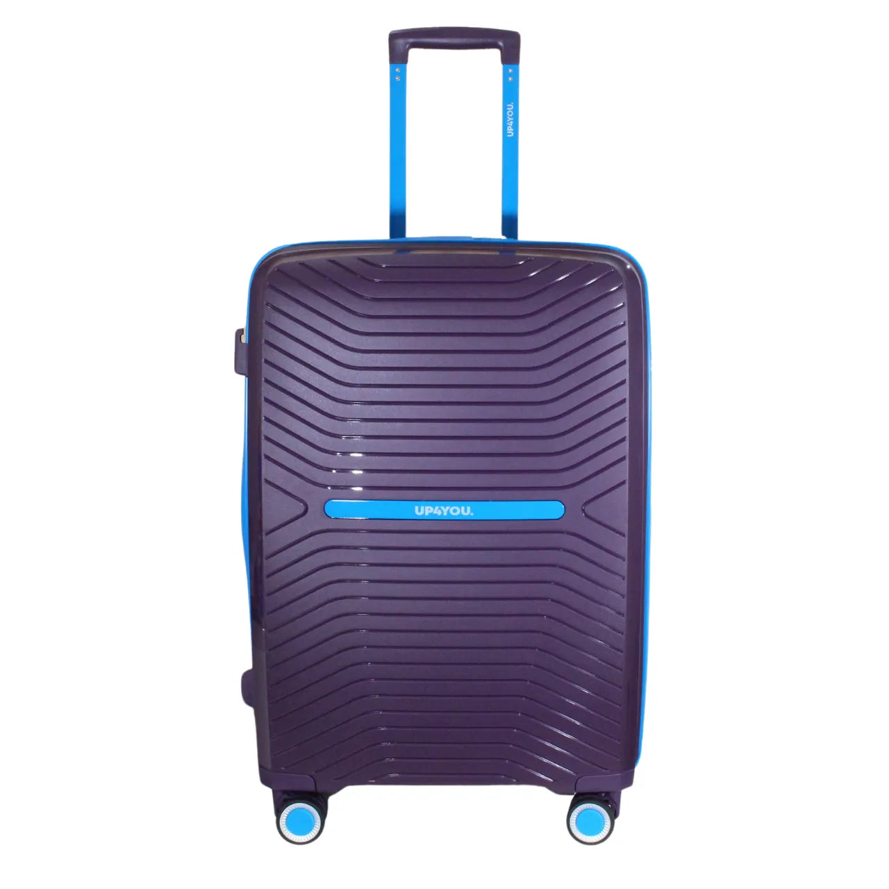 Mala de Viagem Média 23kg Up4You Polipropileno Violeta Rodas 360°