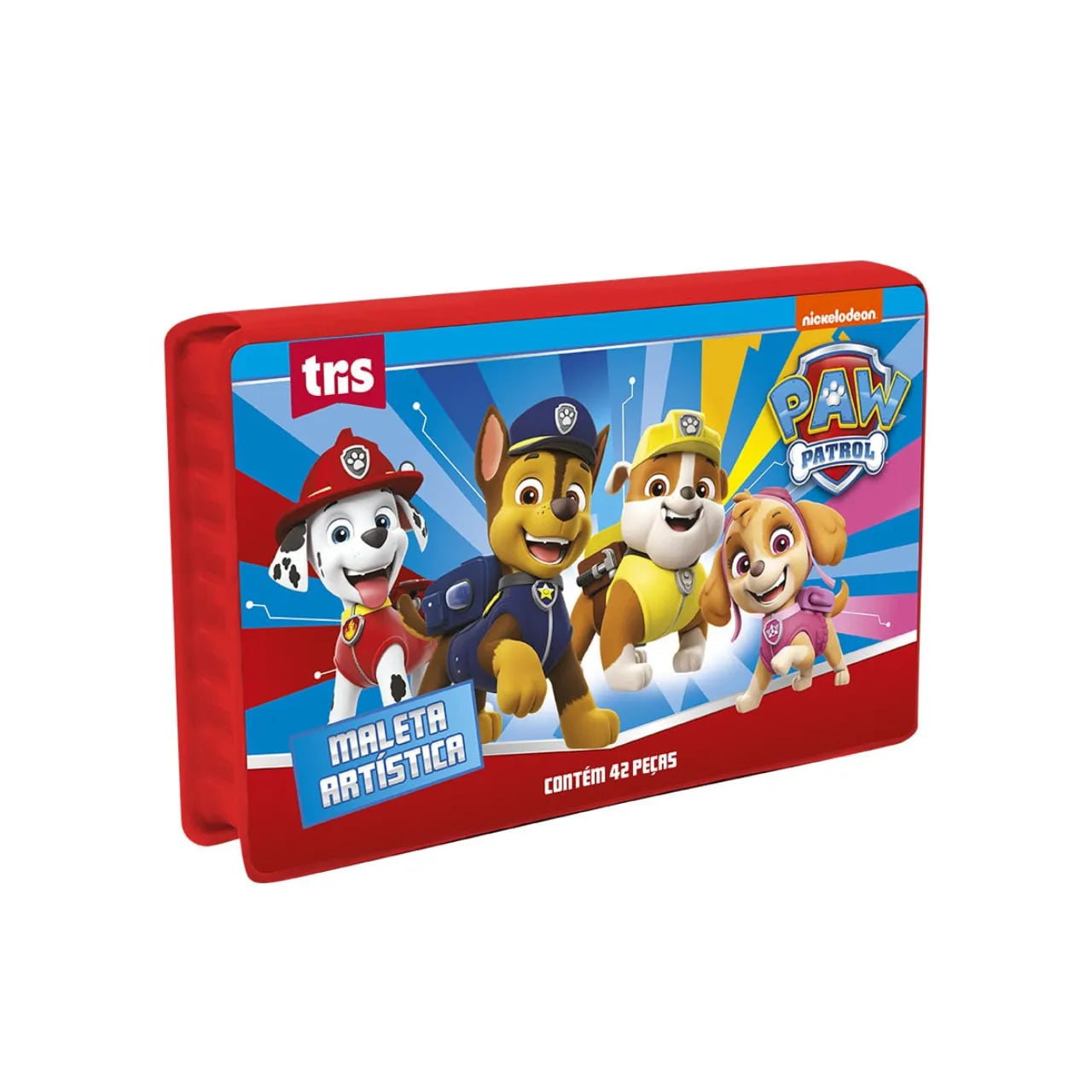 Maleta de Pintura Infantil Patrulha Canina 42 Peças Tris