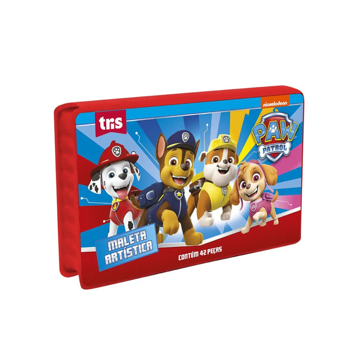 Maleta de Pintura Infantil Patrulha Canina 42 Peças Tris