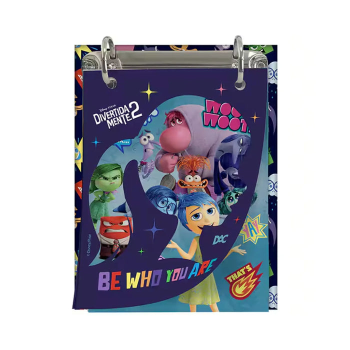 Mini Caderno Argolado Divertidamente 2 com Fichas 80 Folhas DAC