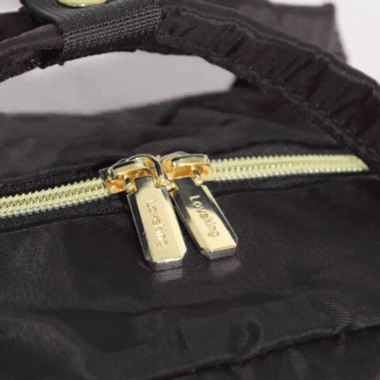 Mochila De Costas Preta Alças Reforçadas