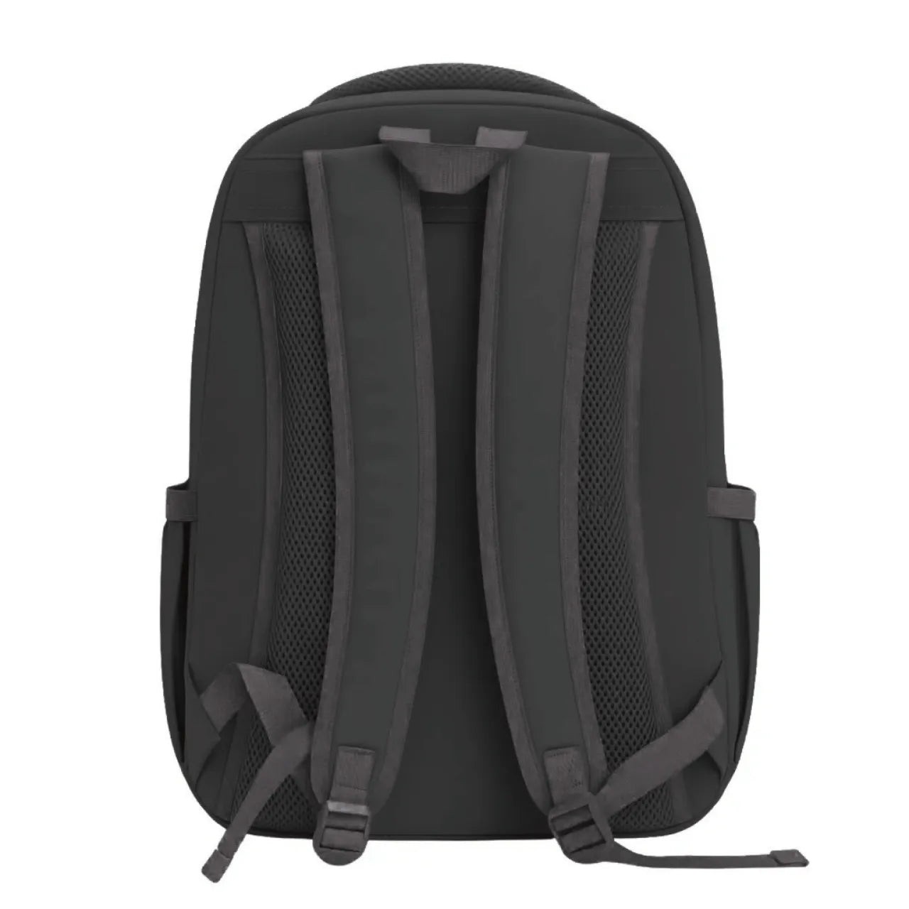Mochila De Costas Preta Jakarta com Bolsos Frontais