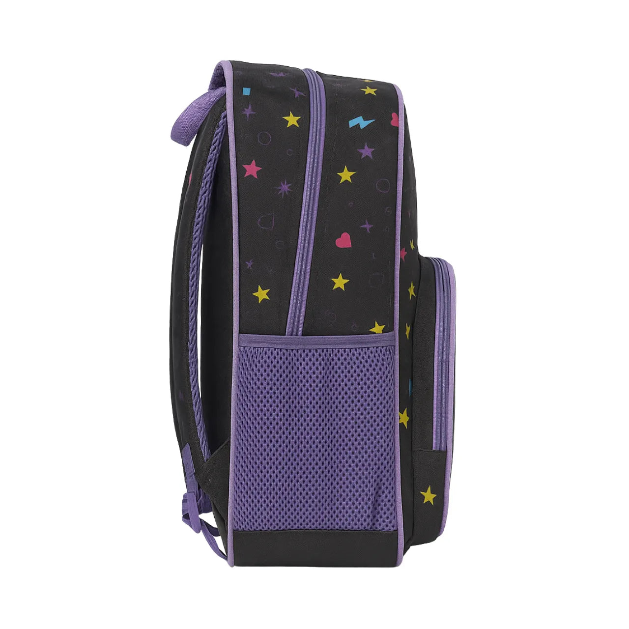 Mochila Infantil Costas Arco-Íris Colorido Yepp com Bolso Frontal