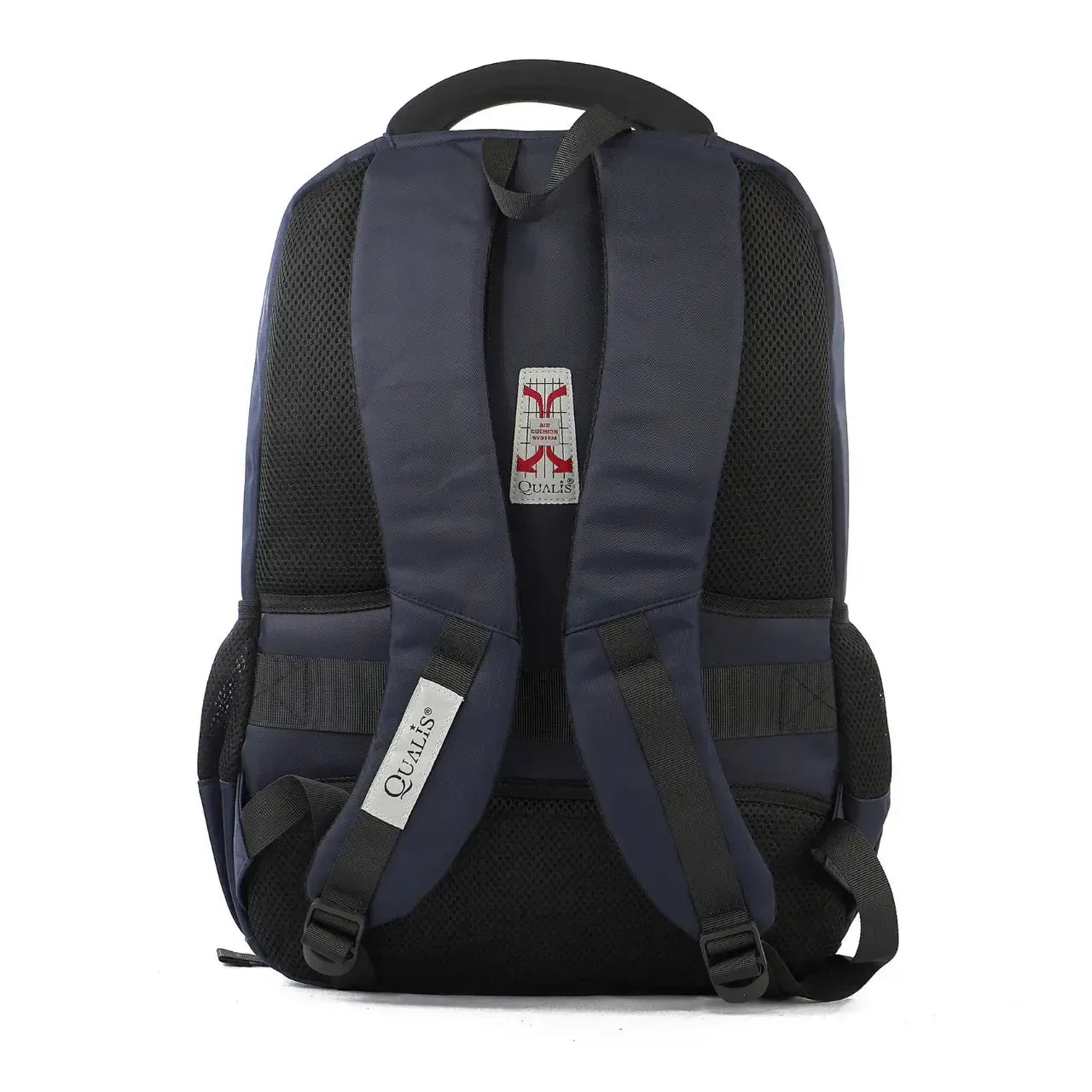 Mochila de Costas Azul Escuro Reforçada Alças Acolchoadas Bolso Antifurto