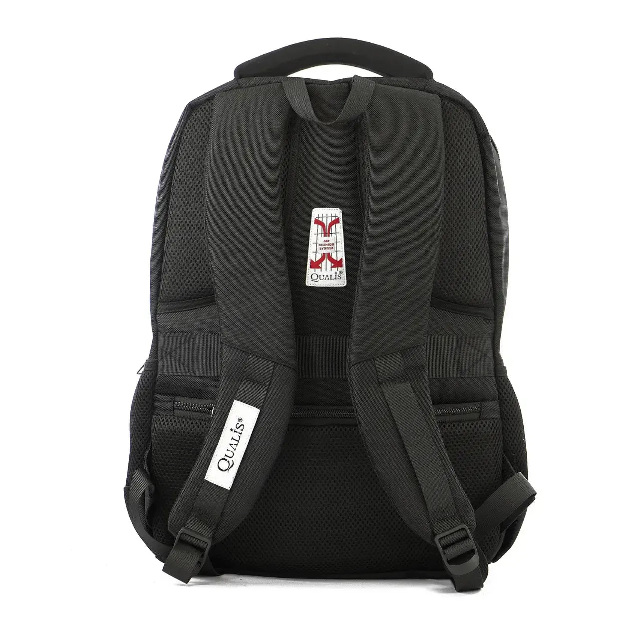 Mochila de Costas Cinza Bolso para Notebook Alça Acolchoada