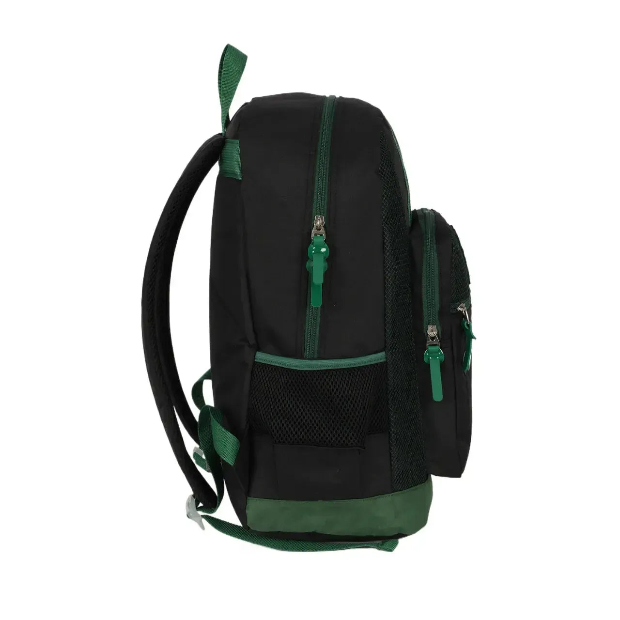 Mochila de Costas Hulk Avengers Preta Marvel Juvenil com Bolso Frontal