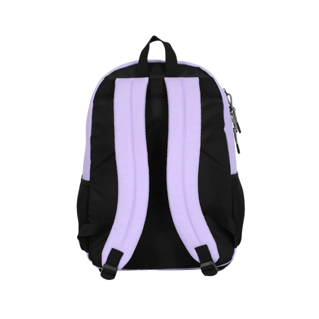 Mochila de Costas Lilás Alça reforçada com Bolsos Frontais