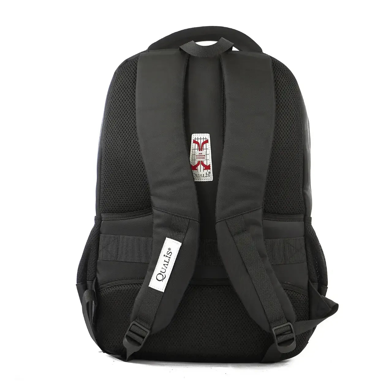 Mochila de Costas Preta 3 Zíperes Reforçada Bolso Antifurto Porta Notebook