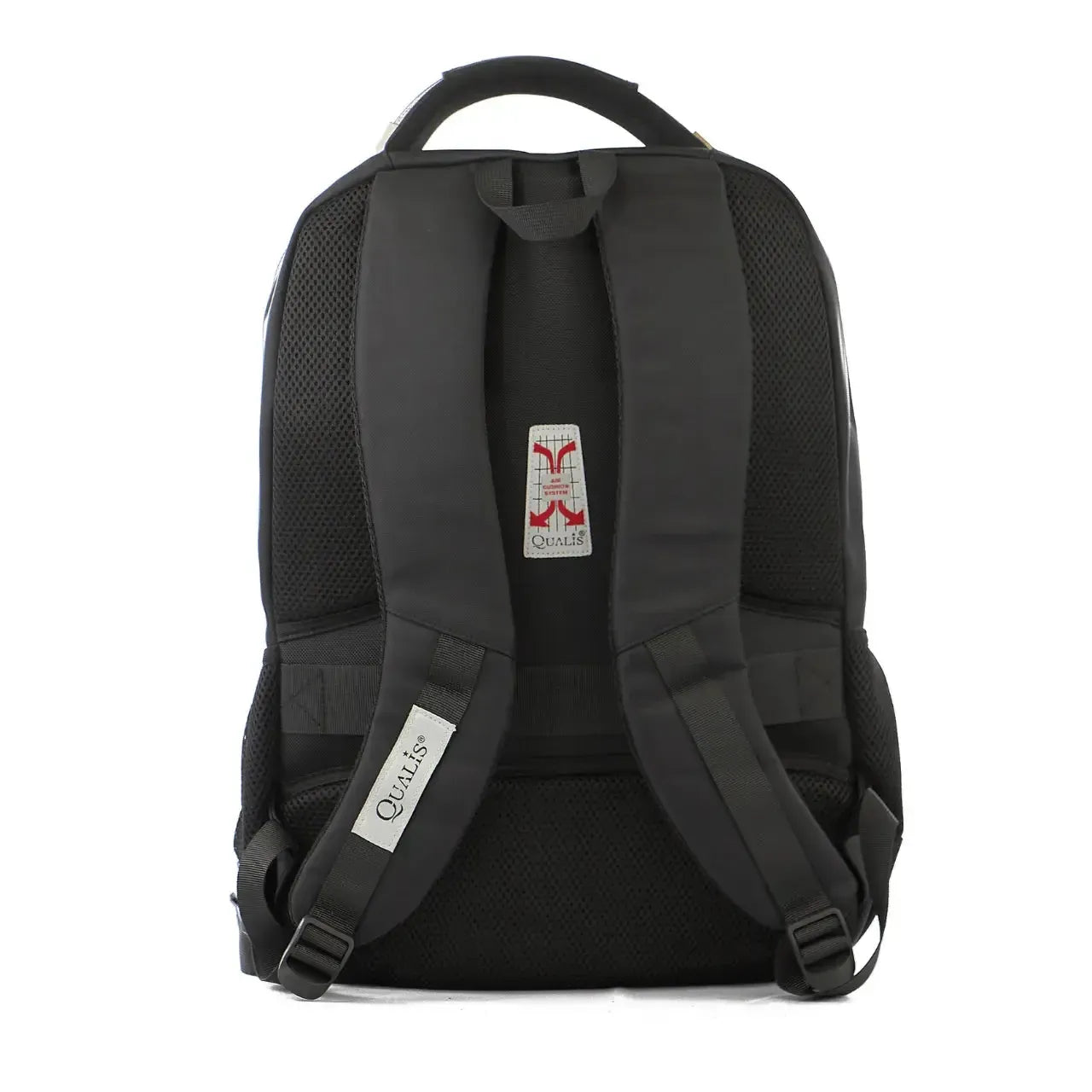 Mochila de Costas Preta Acolchoada Porta Notebook Reforçada