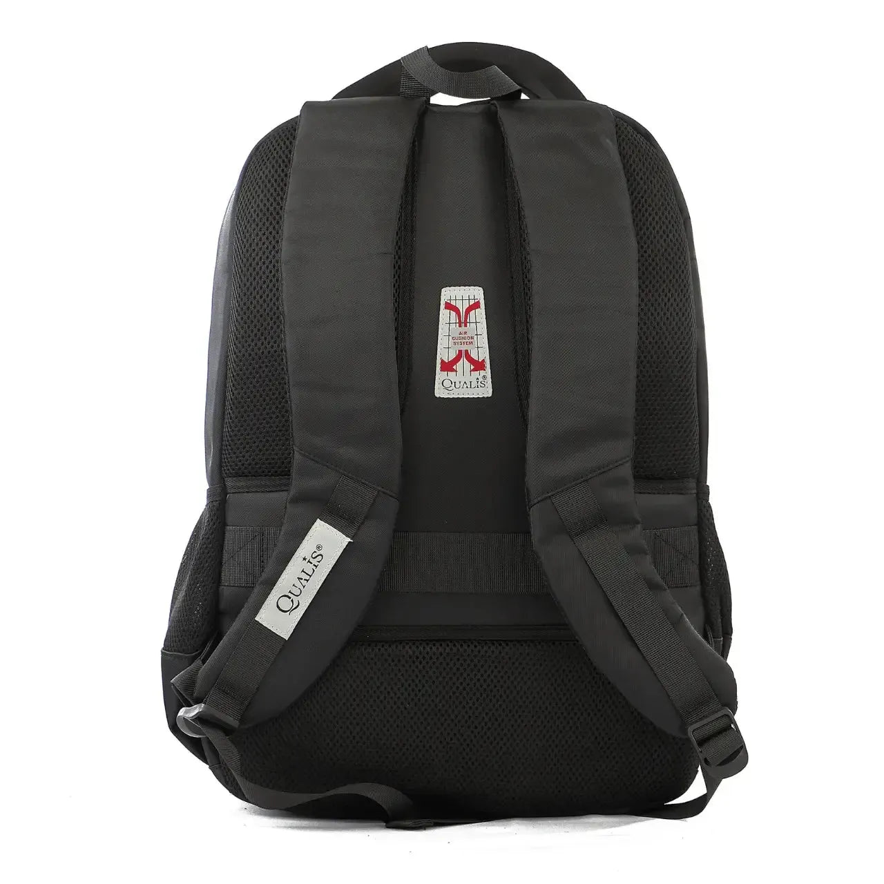 Mochila de Costas Preta Com 3 Zíperes Reforçada Bolso Antifurto