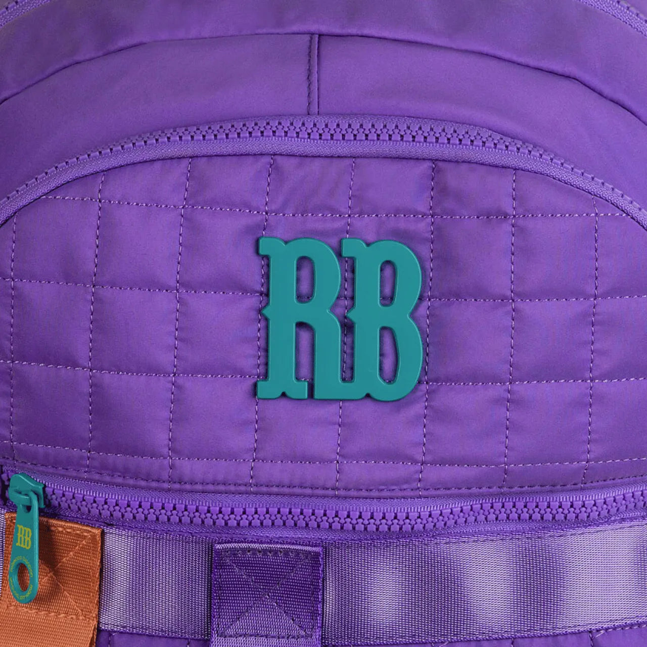 Mochila de Costas Rebecca Bonbon Lilás de Pelúcia com Bolso Frontal