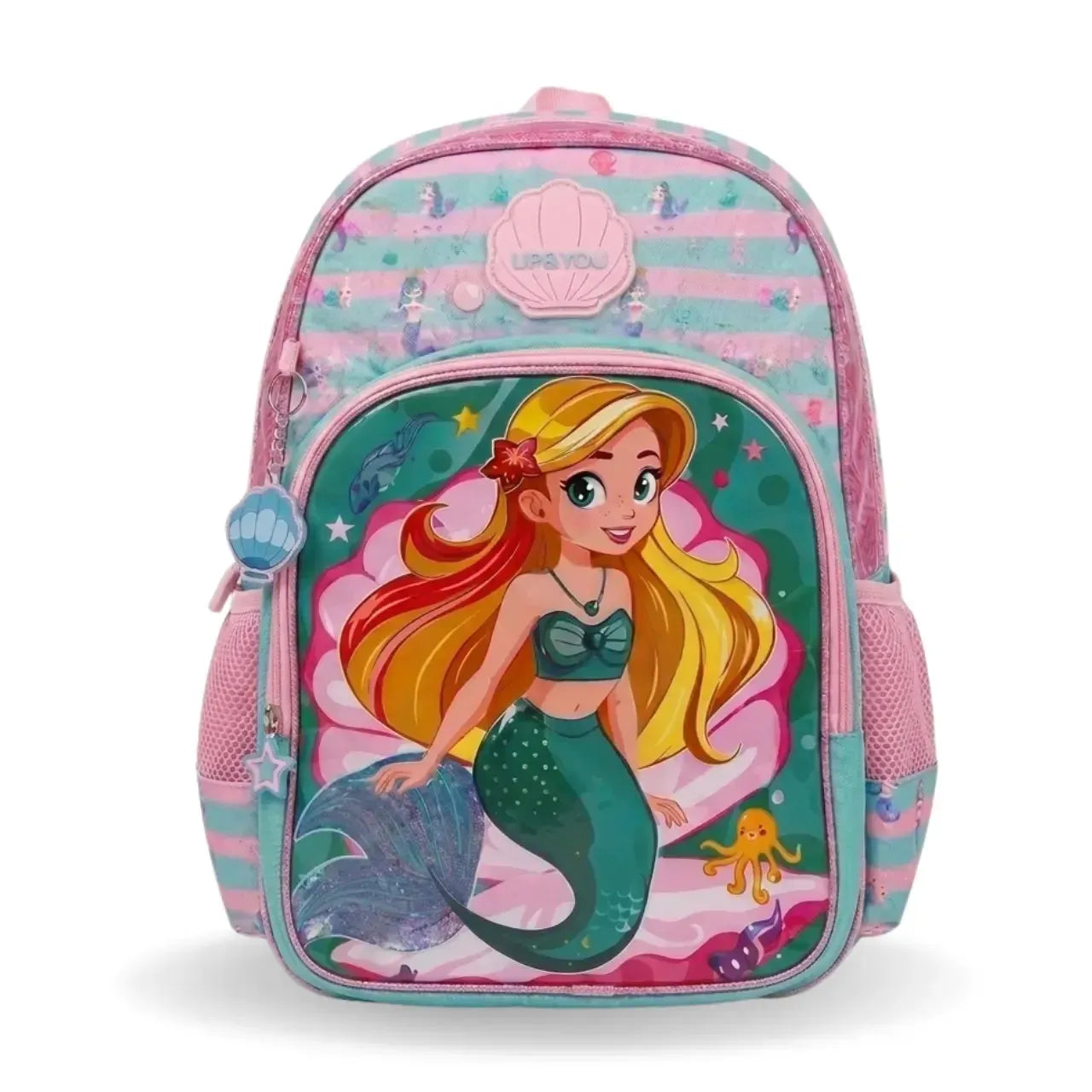 Mochila de Costas Sereia Up4you Rosa Luxcel