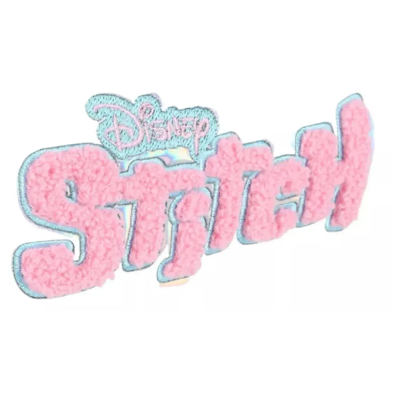 Mochila de Costas Stitch Holográfico Com Bolso Frontal e Estojo Triplo
